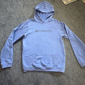 Columbia Light Blue Pullover Hoodie